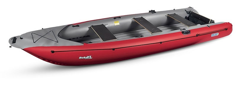 Gumotex Ruby XL Inflatable Open Boat That Can Take An Electric Outboard Motor