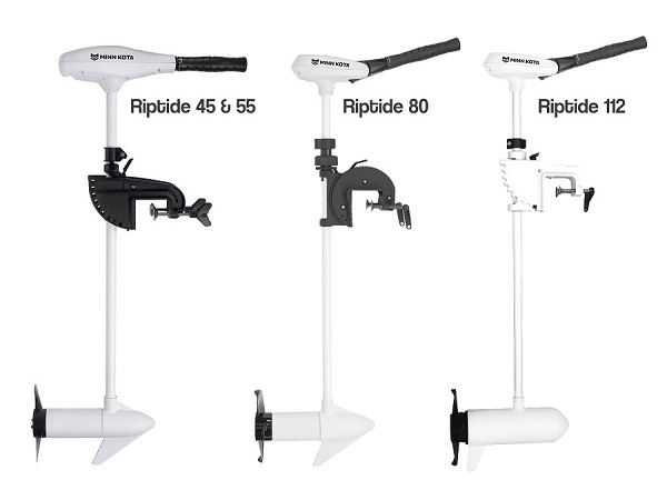 Minn Kota Riptide Saltwater Outboard Motor Range Designed For Sea & Estuary Use On Boats, Tenders Or Canoes